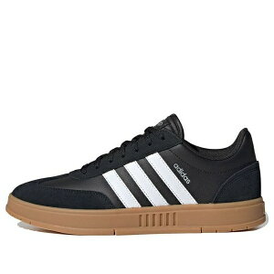 adidas �A�f�B�_�X �����Y �X�j�[�J�[ �yadidas neo Gradas 'Black White Brown' FX9305�z �T�C�Y US_7(25.0cm)