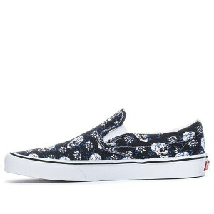 Vans �o���Y �����Y �X�j�[�J�[ �yVans Classic Slip-On 'Flash Skull' VN0A4U381HJ�z �T�C�Y US_M_4