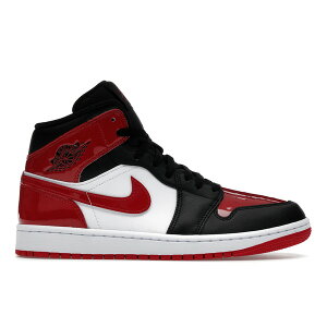 Jordan W[_ Y Xj[J[ yJordan 1 Mid SE Patent Bred Toez TCY US_11.5(29.5cm) Black/White/Varsity Red