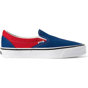 Vans oY Y Xj[J[ yVans OTW Classic Slip-On 98 Engineered Garments Racing Red True Bluez TCY US_M_13 Racing Red/True Blue