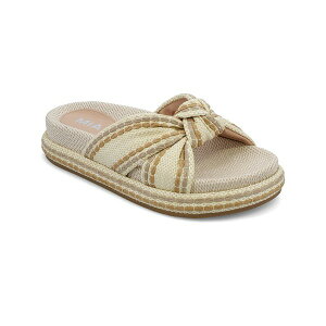 ~A fB[X T_ V[Y Women's Giade Raffia Slip-On Sandals Natural