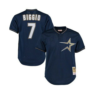 �~�b�`�F��&�l�X �����Y �V���c �g�b�v�X Mitchell Ness Men's Craig Biggio Navy Houston Astros Cooperstown Collection Batting Practice Jersey Blue
