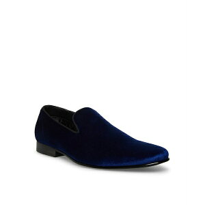 XeB[u }f Y Xb|E[t@[ V[Y Men's Laight Velvet Smoking Slipper Blue Velvet