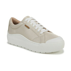 hN^[EV[ fB[X Xj[J[ V[Y Women's Time Off Lace Up Platform Sneakers Champagne Faux Leather