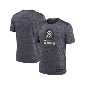 iCL Y Vc gbvX Men's Black Baltimore Orioles 2025 City Connect Authentic Collection Velocity Performance T-Shirt Black