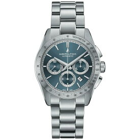 ハミルトン メンズ ブレスレット・バングル・アンクレット アクセサリー Men's Swiss Automatic Chronograph Jazzmaster Performer Stainless Steel Bracelet Watch 42mm No Color