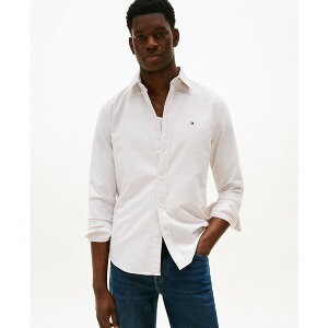 g~[ qtBK[ Y Vc gbvX Men's Regular-Fit Striped Heritage Oxford Long-Sleeve Shirt Safari Canvas / White