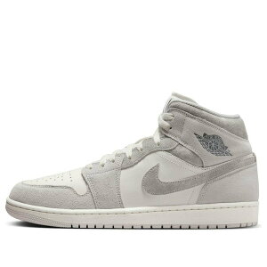 Air Jordan W[_ Y Xj[J[ yAir Jordan 1 Mid SE 'Neutral Grey Suede' FQ7720-002z TCY US_9(27.0cm)