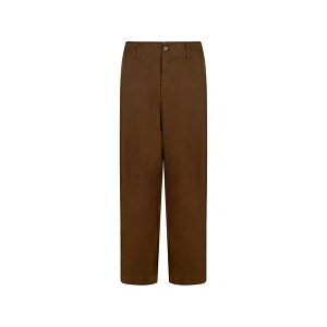 �t���[�� ���f�B�[�X �J�W���A���p���c �{�g���X Button cuff trousers Brown