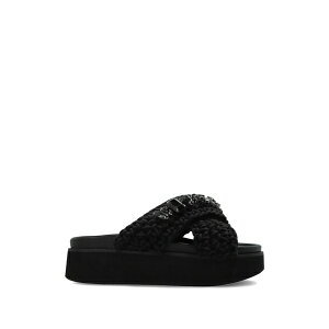 �C�k�C�L�[ ���f�B�[�X �T���_�� �V���[�Y Embellished cross-strap sandals Black