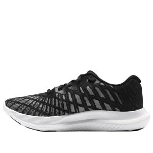 Under Armour A_[A[}[ Y Xj[J[ Black/Jet Grey yUnder Armour Charged Breeze 2 'Black Jet Grey' 3026135-001z TCY US_12(30.0cm)