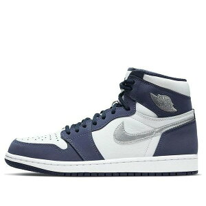 Air Jordan W[_ Y Xj[J[ White/Midnight Navy/Metallic Silver yAir Jordan 1 Retro High co.JP 'Midnight Navy' 2020 DC1788-100z TCY US_5.5(23.5cm)