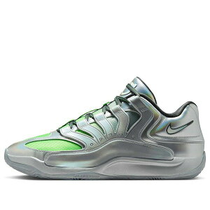 Nike ナイキ メンズ スニーカー Metallic Silver/Dark Smoke Grey/Green Strike/Dusty Sage/Chrome 【Nike KD 18 'EYBL' IF2519-001】 サイズ US_12.5(30.5cm)