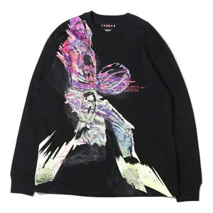 Air Jordan W[_ Y Xj[J[ yMen's Air Jordan SS22 23 Engineered '85 Printing Long Sleeves Black T-Shirt DH8907-010z TCY US_M_M