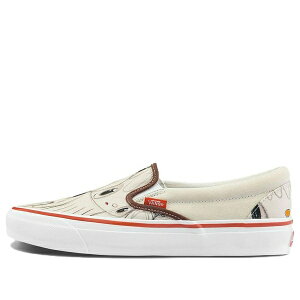 Vans oY Y Xj[J[ White yVans Javier Calleja x OG Classic Slip-On LX 'Turtledove' VN0A32QN6Z9z TCY US_8(26.0cm)