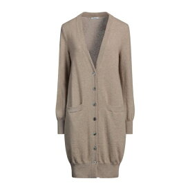 【送料無料】 マロ レディース ニット&セーター アウター Cardigans Beige