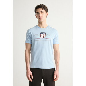 �K���g �����Y �T���_�� �V���[�Y REG ARCHIVE SHIELD - Print T-shirt - fresh blue