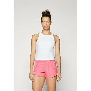 A_[A[}[ fB[X ejX X|[c MOTION HIGH NECK TANK - Top - white/black