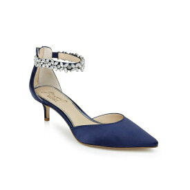 ジュウェルダグレイミシュカ レディース オックスフォード シューズ Women's Robles Evening Pumps Navy Satin