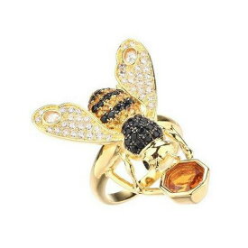 ノワール ジュエリー レディース リング アクセサリー Cubic Zirconia Bee Ring Gold