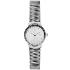 スカーゲン レディース 腕時計 アクセサリー Women's Freja Stainless Steel Mesh Bracelet Watch 26mm Silver