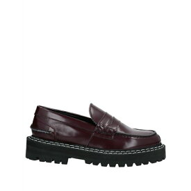 【送料無料】 リビアナコンティ レディース スリッポン・ローファー シューズ Loafers Burgundy