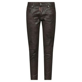 【送料無料】 ディースクエアード レディース デニムパンツ ボトムス Denim pants Brown