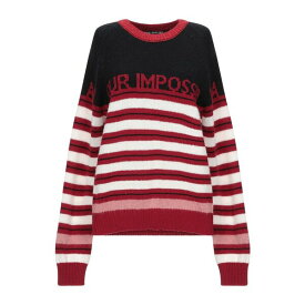 【送料無料】 ピンコ ユニークネス レディース ニット&セーター アウター Sweaters Red