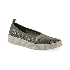 zCg}Ee fB[X Xj[J[ V[Y Women's Digs Slip-On Sneakers Silver Fabric