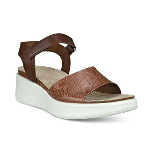 GR[ fB[X T_ V[Y Women's Flowt Wedge Cork Sandals Cashmere, Cocoa Brown