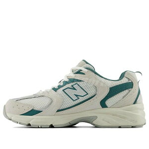 New Balance �j���[�o�����X �����Y �X�j�[�J�[ �yNew Balance 530 Lifestyle Sneakers 'White Green' MR530QA�z �T�C�Y US_10(28.0cm)