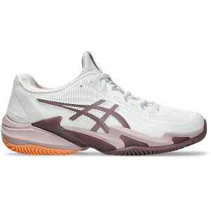 ASICS �A�V�b�N�X ���f�B�[�X �X�j�[�J�[ �yASICS Court FF 3 Clay White Watershed Rose (Women's)�z �T�C�Y US_W_10 White/Watershed Rose