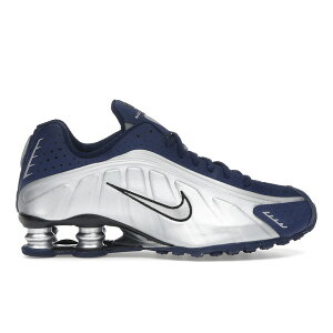 Nike iCL fB[X Xj[J[ yNike Shox R4 Blue Void (Women's)z TCY US_8(25.0cm) Blue Void/Metallic Silver/Black