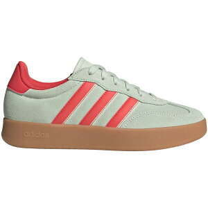 adidas �A�f�B�_�X ���f�B�[�X �X�j�[�J�[ �yadidas Barreda Linen Green Semi Lucid Red Wonder White (Women's)�z �T�C�Y US_7.5(24.5cm) Linen Green/Semi Lucid Red/Wonder White