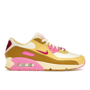 Nike �i�C�L ���f�B�[�X �X�j�[�J�[ �yNike Air Max 90 SE Dance Bronzine Pink (Women's)�z �T�C�Y US_5.5(22.5cm) Coconut Milk/Saturn Gold/Bronzine/Playful Pink