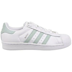 adidas AfB_X fB[X Xj[J[ yadidas Superstar White Ash Green (Women's)z TCY US_7.5(24.5cm) Footwear White/Ash Green/Silver Metallic