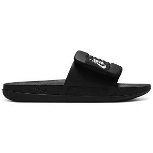 Nike �i�C�L ���f�B�[�X �X�j�[�J�[ �yNike Offcourt Adjust Slide Black White (Women's)�z �T�C�Y US_7(24.0cm) Black/Black/White