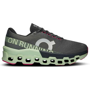 On I fB[X Xj[J[ yOn Running Cloudmonster 2 Asphalt Lima (Women's)z TCY US_W_10.5 Asphalt/Lima