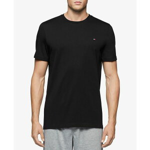 g~[ qtBK[ Y Vc gbvX Men's Cotton Crew Neck Undershirt Black