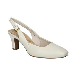 �C�[�W�[�X�g���[�g ���f�B�[�X �p���v�X �V���[�Y Women's Ritsa Square Toe Slingback Pumps Bone