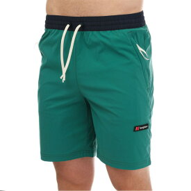 【送料無料】 バーグハウス メンズ カジュアルパンツ ボトムス Wind Short 90 Shorts Green