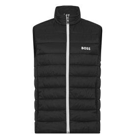 【送料無料】 ボス メンズ ジャケット＆ブルゾン アウター V Thor Gilet Black 002