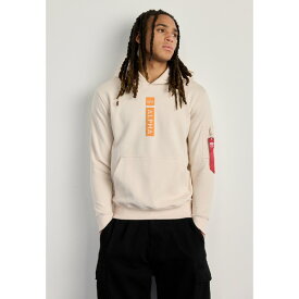 アルファインダストリーズ メンズ パーカー・スウェットシャツ アウター HOODY - Hoodie - stream white