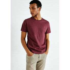 リーバイス メンズ Tシャツ トップス ORIGINAL TEE - Basic T-shirt - red mahogany