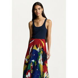 ラルフローレン レディース ワンピース トップス ALYAH SLEEVELESS DAY DRESS - Day dress - red multi