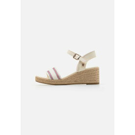 トミー ヒルフィガー レディース サンダル シューズ WEDGE - Espadrilles - calico