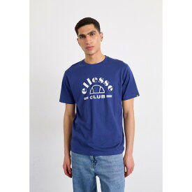 エレッセ メンズ Tシャツ トップス CLUB - Print T-shirt - navy