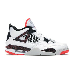Jordan �W���[�_�� �����Y �X�j�[�J�[ �yJordan 4 Retro Flight Nostalgia�z �T�C�Y US_11(29.0cm) White/Black-Bright Crimson-Pale Citron