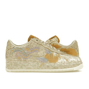 Nike �i�C�L �����Y �X�j�[�J�[ �yNike Air Force 1 Low '07 Year of the Dragon (2024)�z �T�C�Y US_8.5(26.5cm) Metallic Gold/Metallic Gold-Lilac