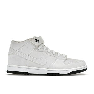 Nike �i�C�L �����Y �X�j�[�J�[ �yNike SB Dunk Mid Tokyo Canvas�z �T�C�Y US_7(25.0cm) White/White